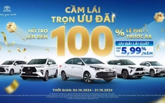 Dễ dàng sở hữu xe Toyota với ưu đãi 100% lệ phí trước bạ ngay trong tháng 10