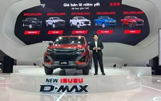 Isuzu D-Max 2024 chọn VMS 2024 "trình làng" với 5 phiên bản, giá khởi điểm 650 triệu đồng