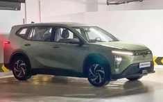 Limo Green - MPV điện 7 chỗ của VinFast lộ diện ngoài đời thực, hé lộ chi tiết trội hơn Xpander