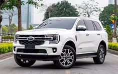 Doanh số SUV cỡ D tháng 6/2025: Ford Everest trở lại đường đua xe bán chạy