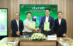 V-Green và Thế Giới Di Động ký kết hợp tác phát triển hạ tầng sạc xe điện toàn quốc