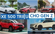 Top xe 500 triệu dành cho gen Z: Đủ từ gầm thấp đến cao, từ xăng đến điện