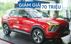 Bảng giá và ưu đãi Mitsubishi Xforce tháng 10/2025: Giảm cận mốc 70 triệu đồng