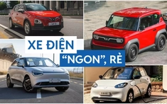 Điểm danh 4 mẫu ô tô điện mới "ngon - bổ - rẻ" đang có mặt tại Việt Nam