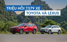 Triệu hồi 7.579 xe Toyota và Lexus tại Việt Nam vì lỗi phần mềm điều khiển hộp số