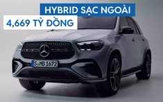 GLE 400 e 4Matic 4,669 tỷ đồng - xe hybrid sạc ngoài đầu tiên của Mercedes Việt Nam