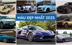 Xu hướng màu sắc ô tô 2025: Khi những gam màu 'biến hình' lên ngôi