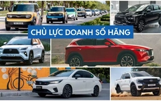 Xe gầm cao thống trị bảng vàng doanh số các hãng năm 2025