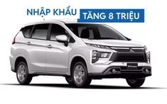 Mitsubishi Xpander MT 2026 mở bán tại Việt Nam, tăng giá 8 triệu đồng