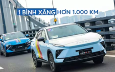 Xe hybrid OMODA chạy hơn 1.000 km với một bình xăng trong hành trình thử nghiệm thực tế