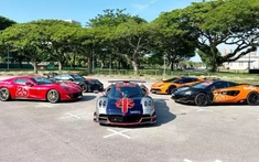 Đại gia tiết lộ dàn siêu xe sẽ tham dự Gumball 3000 ở Singapore: Có bom tấn Pagani Huayra BC Roadster