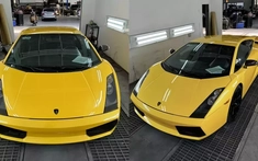 Sau gần 1 tháng sửa chữa, siêu xe cũ Lamborghini Gallardo đã hồi sinh, sẵn sàng dạo phố