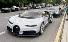 Đại gia Campuchia, mang bộ đôi siêu phẩm Bugatti Chiron đến Việt Nam tham dự Gumball 3000