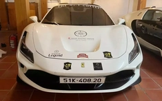 F8 Spider cũng góp mặt trong đoàn xe Ferrari trưng bày tại Gumball 3000