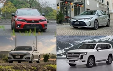 10 mẫu ô tô bán kém nhất Việt Nam tháng 8/2024: Cả Honda và Toyota đều đóng góp 3 đại diện