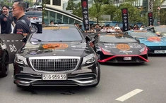 Đại gia Việt duy nhất tham dự Gumball 3000 2024 đổi xe từ Tesla Cybertruck sang Mercedes-Maybach S-Class