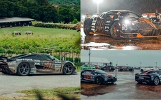 Những hình ảnh nóng hổi về dàn xe Gumball 3000 2024 ở Krabi: Siêu xe 1.500 mã lực lướt trên đường mưa