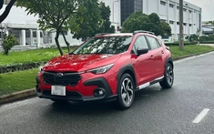 SUV cỡ B Subaru Crosstrek xuất hiện trên đường phố Việt Nam, dự kiến ra mắt vào tháng sau