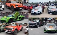 Những chiếc siêu xe của nước bạn Campuchia tham dự Gumball 3000 2024