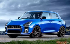 Suzuki Swift Sport 2025 sẽ dùng động cơ hybrid mới, dự kiến ra mắt vào cuối năm nay