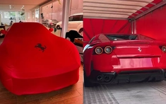 Siêu xe mui trần Ferrari 812 GTS của "vua cà phê" Việt Nam đặt mua đã về nước