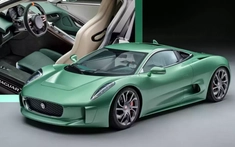 Cận cảnh Jaguar C-X75 thứ 2 được sửa đổi để trở thành siêu xe hợp pháp lưu thông trên đường phố