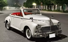 Lại xuất hiện thêm 1 chiếc xe Peugeot 203 Cabriolet hàng hiếm; Tình trạng xe khá hoàn hảo, phối màu đẹp mắt