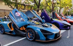 Video: Hàng trăm siêu xe megacar và hypercar tụ tập tại Nhật Bản