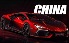 Lamborghini Revuelto độc nhất vô nhị với lớp sơn tuyệt đẹp của đại gia Trung Quốc