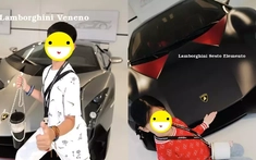 Minh "Nhựa" chia sẻ hình ảnh "2 F1" chụp cùng cặp xe Lamborghini bản giới hạn siêu đắt, riêng mình chốt Countach