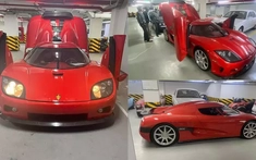 Siêu phẩm Koenigsegg CCX mới ra biển số đã chính thức được vận chuyển về Hải Phòng