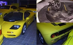 Siêu phẩm McLaren F1 của Quốc vương Brunei lần đầu lộ diện: Màu vàng siêu độc đáo, nội thất mốc meo so không sử dụng