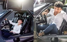 Cậu cả nhà Minh "Nhựa" bảnh bao trong khoang lái Pagani Huayra, liệu có nối bước thú chơi siêu xe của bố?