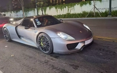 Siêu phẩm triệu USD Porsche 918 Spyder của tỷ phú USD Việt Nam tái xuất