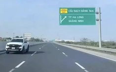 Đi ngược chiều trên cao tốc Hà Nội - Hải Phòng, nữ tài xế bị phạt 40 triệu và trừ gần hết điểm bằng lái
