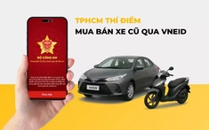 Thí điểm mua, bán ô tô cũ qua VNeID