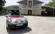 Sau 2 tháng "phượt" bên Trung Quốc, doanh nhân Hải Phòng đã lái Porsche 911 Dakar về Việt Nam