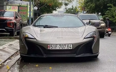 Siêu xe mui trần McLaren 650S Spider MSO của tỷ phú USD Việt Nam tái xuất