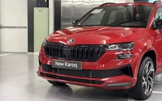 Cận cảnh Skoda Karoq 2025 mới về Việt Nam, thêm phiên bản Sportline thể thao và hệ thống ADAS