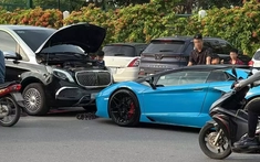 Nằm ở garage khá lâu, siêu xe Lamborghini Aventador Roadster bất ngờ tái xuất và cái kết không ai nghĩ đến