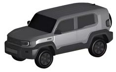 Toyota FJ Cruiser - mẫu SUV việt dã được gọi là "tiểu Land Cruiser" - lộ thiết kế, ra mắt vào đầu năm sau