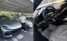 Lộ ảnh siêu xe gầm cao Ferrari Purosangue đầu tiên về Việt Nam dành cho khách hàng, giá phải trả hơn 40 tỷ đồng