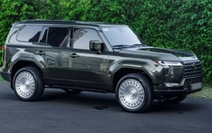 Cận cảnh Lexus GX thế hệ mới lên bộ mâm độ siêu khủng của BC Forged