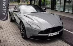Aston Martin DB11 V8 lại về Hà Nội chỉ sau 3 tuần có mặt ở Tp.HCM