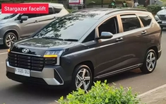 Hyundai Stargazer 2026 xuất hiện "bằng xương, bằng thịt" trên đường phố trước ngày ra mắt