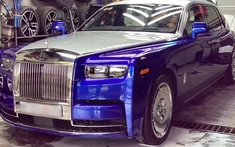 Rolls-Royce Phantom VIII mang màu sơn lạ hi88.con và bộ mâm "tùy chỉnh"