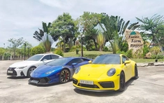 Porsche 911 Carrera GTS màu vàng lạ mắt của tay chơi xe Bình Dương
