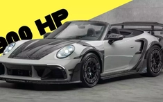 Đã mắt với Mansory P9LM EVO 900 được tùy chỉnh dựa trên Porsche 911 Turbo S Cabriolet