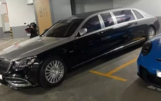 Mercedes-Maybach S650 Pullman hơn 80 tỷ đồng khiến tài xế toát mồ hôi tại bãi gửi xe
