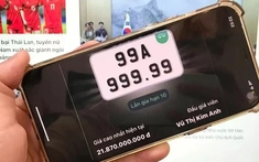 Biển số ô tô “ngũ quý 9” tại Bắc Ninh xác lập kỷ lục đấu giá 21,8 tỷ đồng